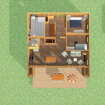 Haus Strandlust Erdgeschosswohnung הוווכט